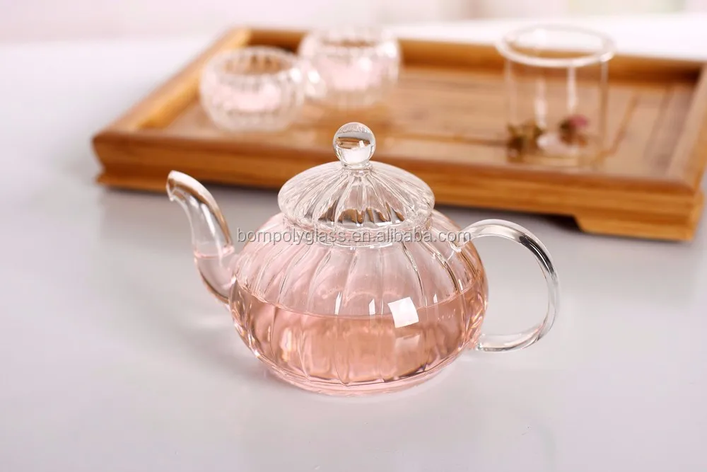 Fancy Decorative Wholesale Glass Teapot With Warmer Gift Buy New Bulk