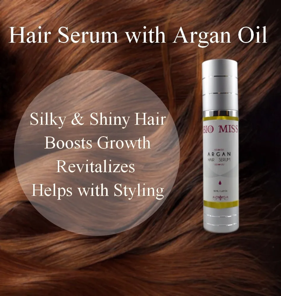 Best Argan Oil Hair Serum Treatment Natural,Rejuvenating & Repairing