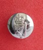 Metal button for marching band uniform custom nickle brass shank button