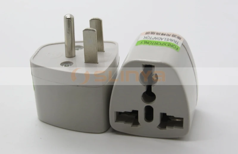 Universal Travel Power Plug To Usa Ac Plug Adapter ( 3-pin ) Electrical ...