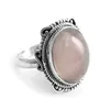 Success Is Progressive !! Rose Quartz 925 Sterling Silver Ring, Silver Ring, Gemstone Silver Jewellery