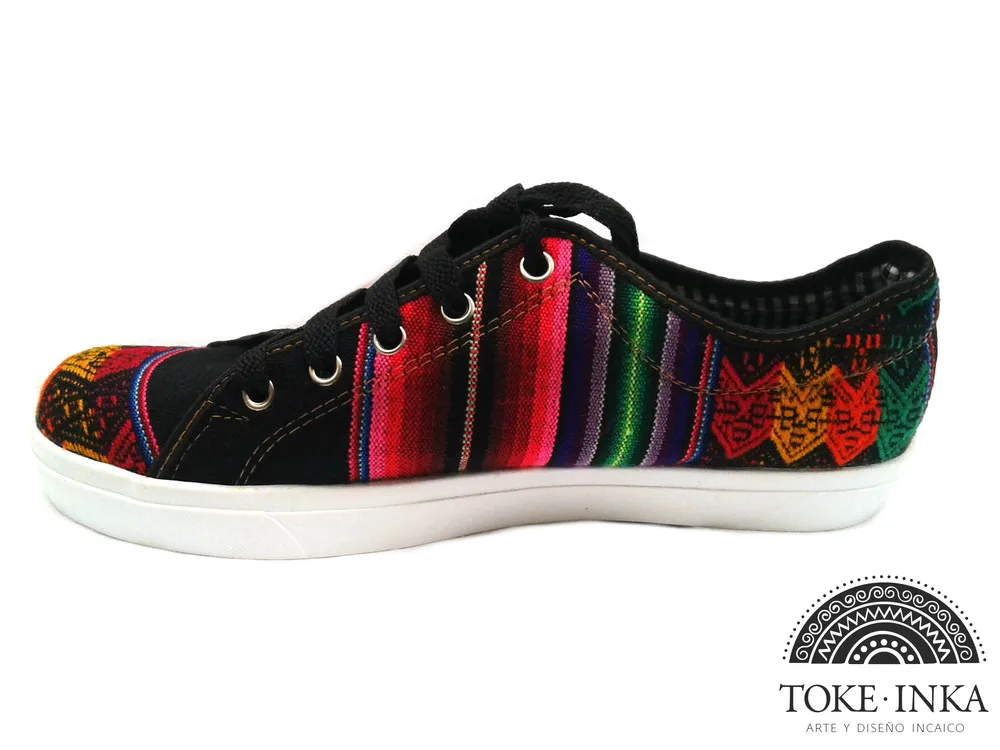 Peruvian Casual Shoe,Peruvian Sneakers,Peruvian Tennis,Ethnic Shoe ...