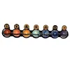 Seven Chakra Sphere Set With Symbols Engraved : Chakra Wholesale Sets