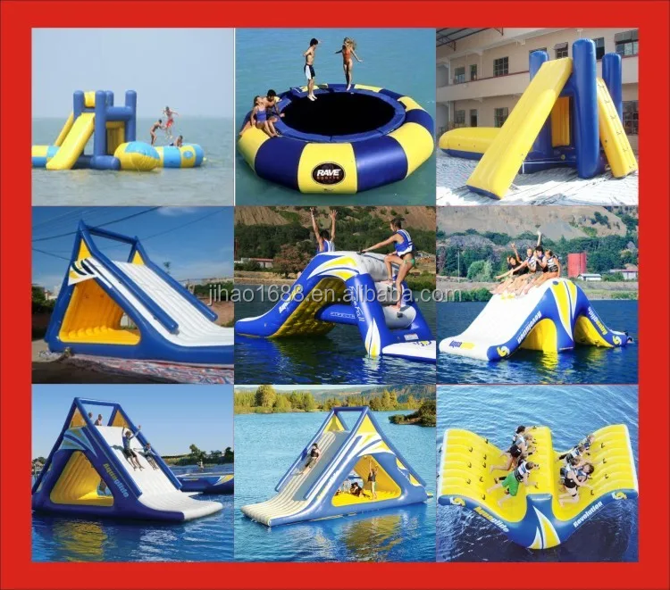 Inflatable Dock Slide/ boat use Inflatable slide/ yacht water slide for