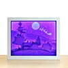 Best Selling 3D Paper Cut Light Box 3D Shadow Box Led Night Light Photo Picture Frame