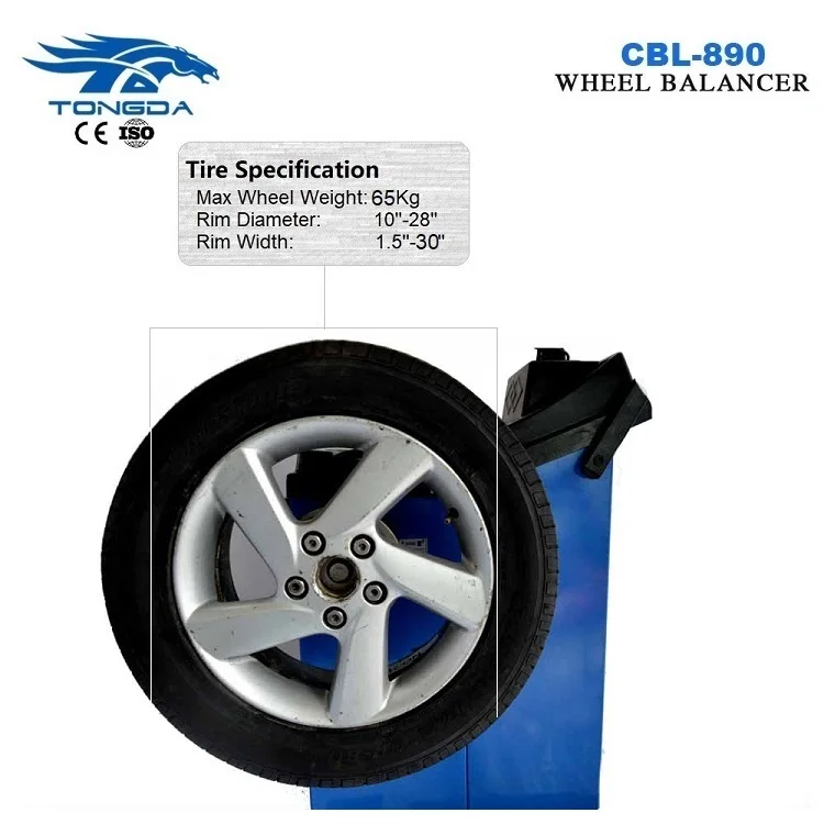 Tongda Wheel Mount And Balance Cbl 890 Automatic Tire Balance Weights