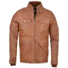 Jacket latest style pure leather/ genuine leather/cow leather