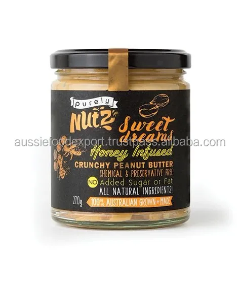 花生酱蜂蜜270克x 6澳大利亚制造的花生从澳大利亚 Buy 花生酱品牌 花生酱罐子 花生酱product On Alibaba Com