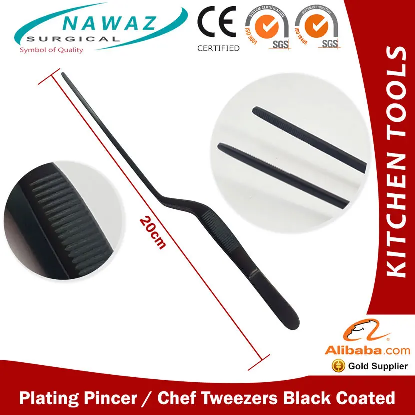 chef tweezers set