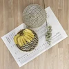 High quality and fine woven bamboo fruit basket with cover