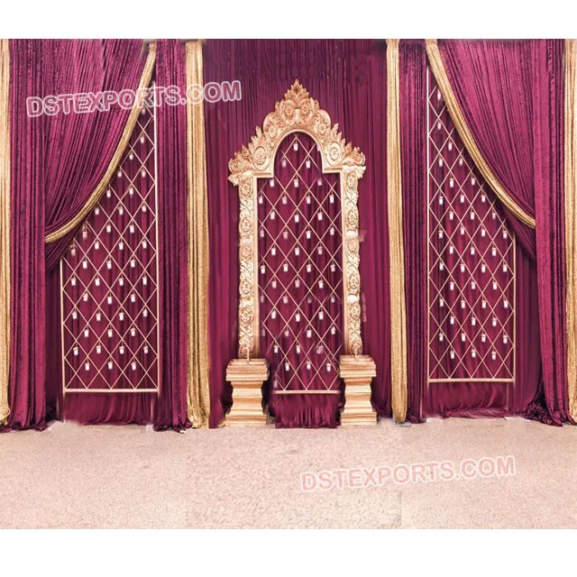 Tourgo Top Sale Flower Indian Wedding Backdrop Decorations With Lighting Buy Indian Wedding Decorations Wedding Backdrop With Lighting Indian Wedding Backdrop Product On Alibaba Com