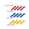 10-12GA 14-16AWG 18-22Gauge Insulated Wire Butt Connectors Crimp Terminal