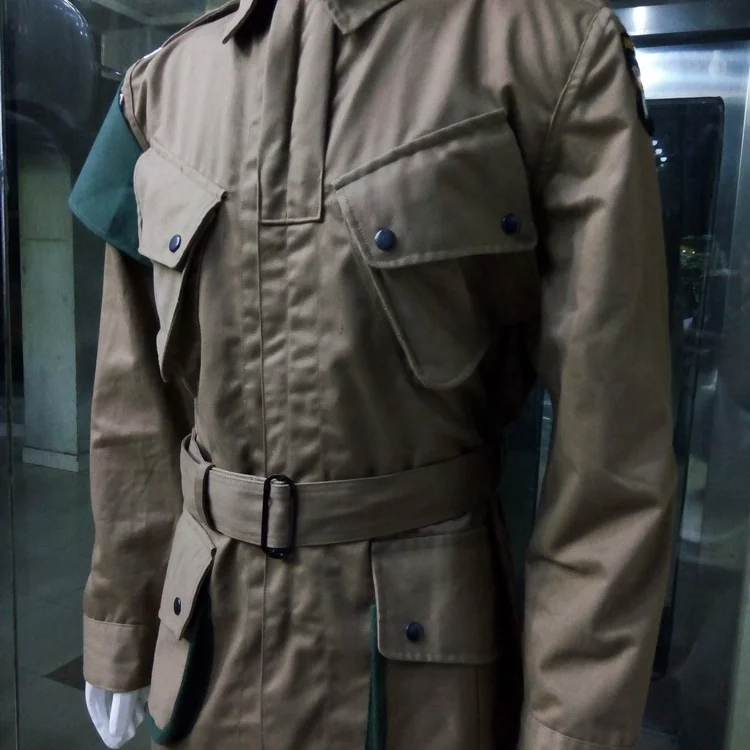 WWII US ARMY M1942 M42 AIRBORNE PARATROOPER UNIFORM MILITARY JACKET SIZE XL