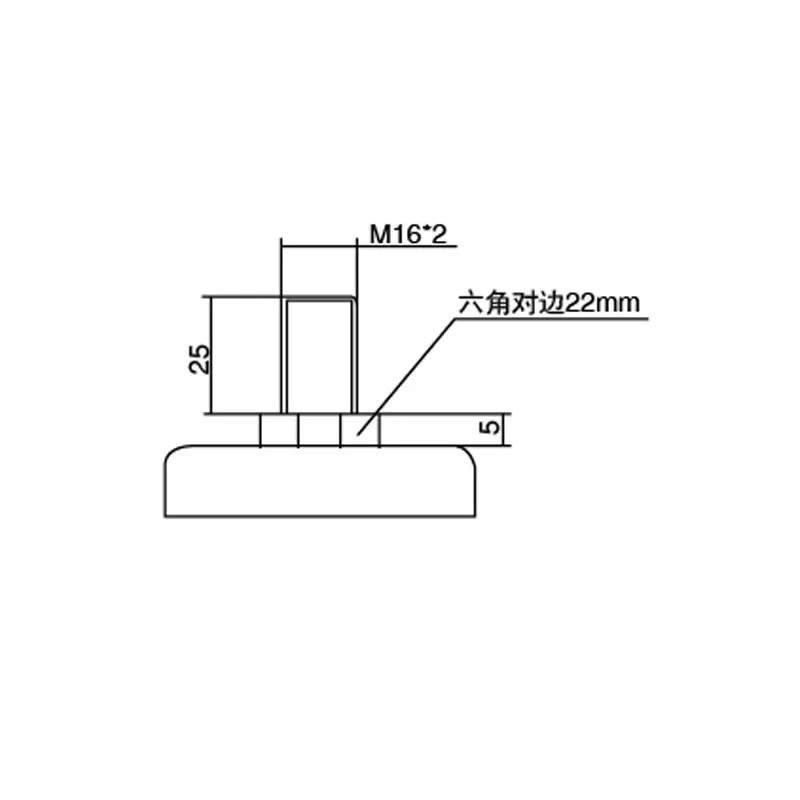 5 Inch Steel Bracket Abs Outer Cover Pvc Wheel Medical Caster For