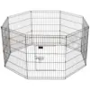 Classics Style 8 Panels Outdoor Garden Metal Dog Exercise Playpen For Dog Play