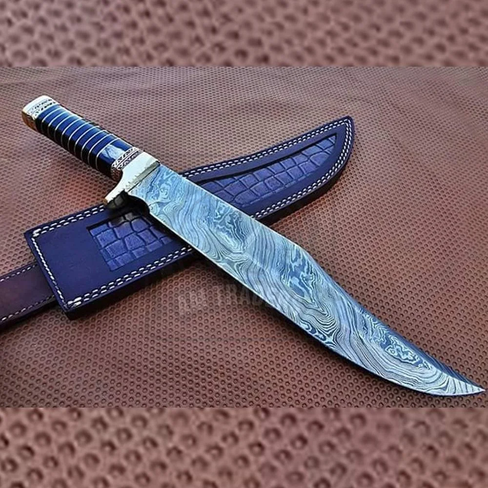 
DT-18-SK445 Damascus Steel Knife 