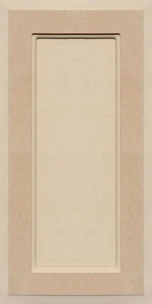Unfinished MDF Square Flat Panel Cabinet Door by Kendor 18H x 11W