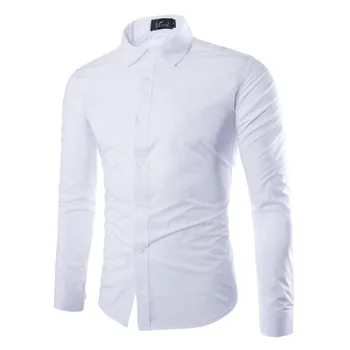 hombre camisa blanca