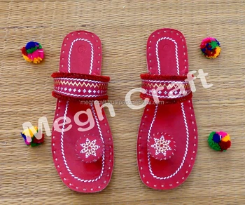 leather chappal for ladies