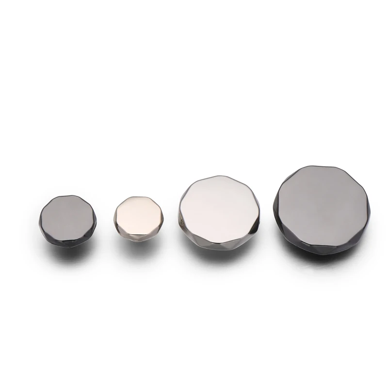 High Quality Zinc Alloy Gold Flat Press Metal Snap Fastener Button