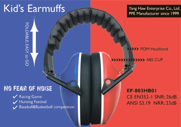 plastic ear safety ear muff safety ear protection