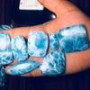 AAA Natural Top Quality Gemstone Loose Cabochon Larimar