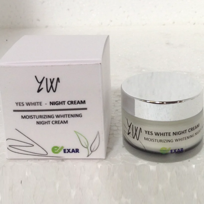 Крем yes. Minus 417 facial Brightening Night Cream осветляющий ночной крем для лица.