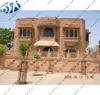 Yellow Polished Outdoor Sandstone Decorative Elevation