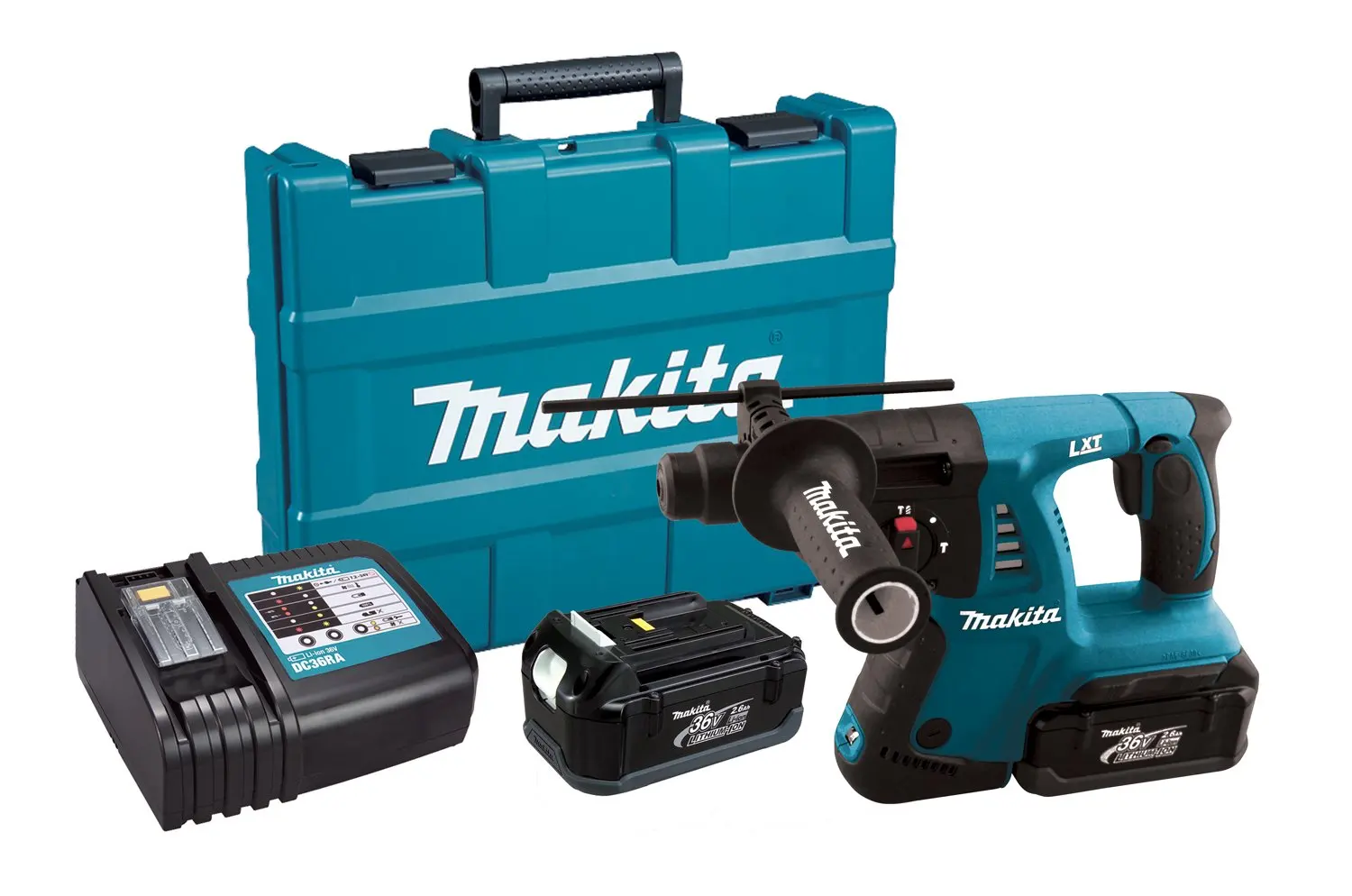 Makita HRH01 36-Volt LXT Lithium-Ion Cordless 1-Inch Rotary Hammer Kit (Discontinued by Manufacturer)