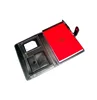 A3 leather presentation file folders / custom portfolio folder presentation / high quality leather document folders