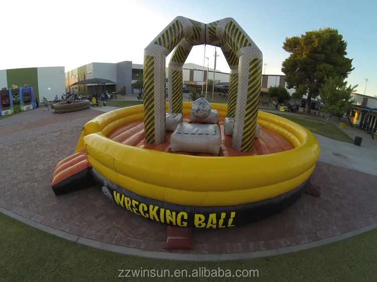 New Design Inflatable Wrecking Ball Party Interactive Sport Game ...