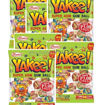 Best Selling Sour Cry Candy Yakee Gum Ball Philippine Made - Buy Make ...