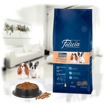 Felicia Kering Makanan Anjing Puppy Breed Kecil Medium Domba Beras