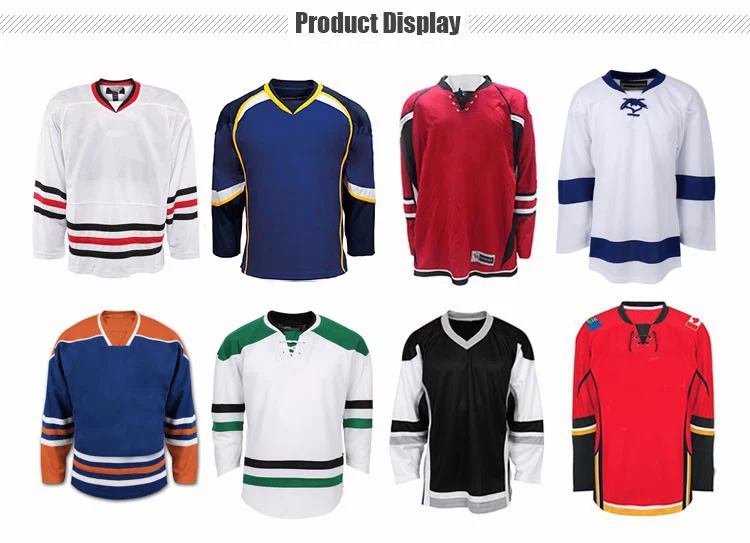 Sublimation Ice Hockey Jersey Sublimated Custom Made Ice Hockey Jerseys