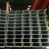 GALVANIZED RECTANGULAR STEEL PIPE WITH GROOVES ON SURFACE