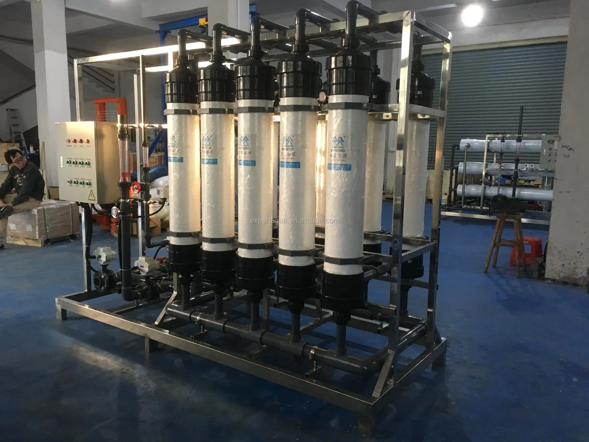 Hollow Fiber Ultrafiltration Uf Membrane Filtration Unit Buy Uf
