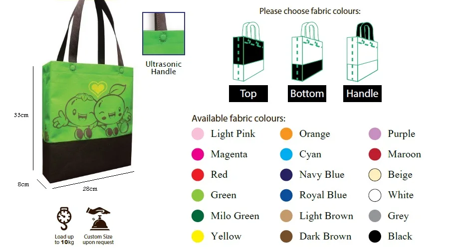 personalized non woven bags