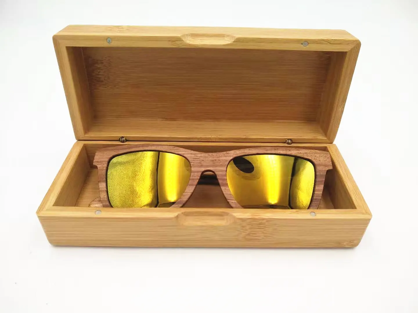 Factory Wholesale Custom Wooden Bamboo Sunglass Box For Sale Buy