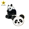 China Sichuan Souvenir Advertising Animal Gift Custom Metal Panda Enamel Lapel Pin Badge