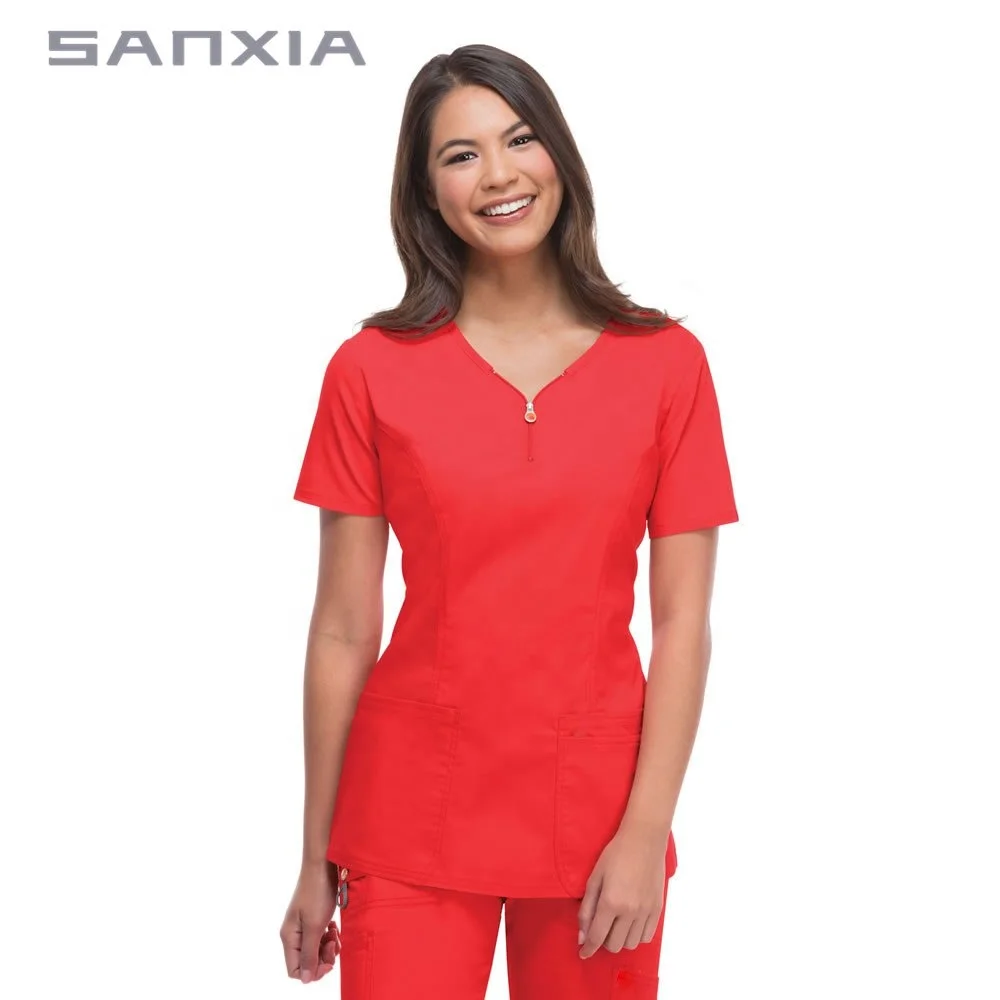 China Wholesale New Fashion Nursing Scrub Top - Buy Scrub Top,Nursing ...