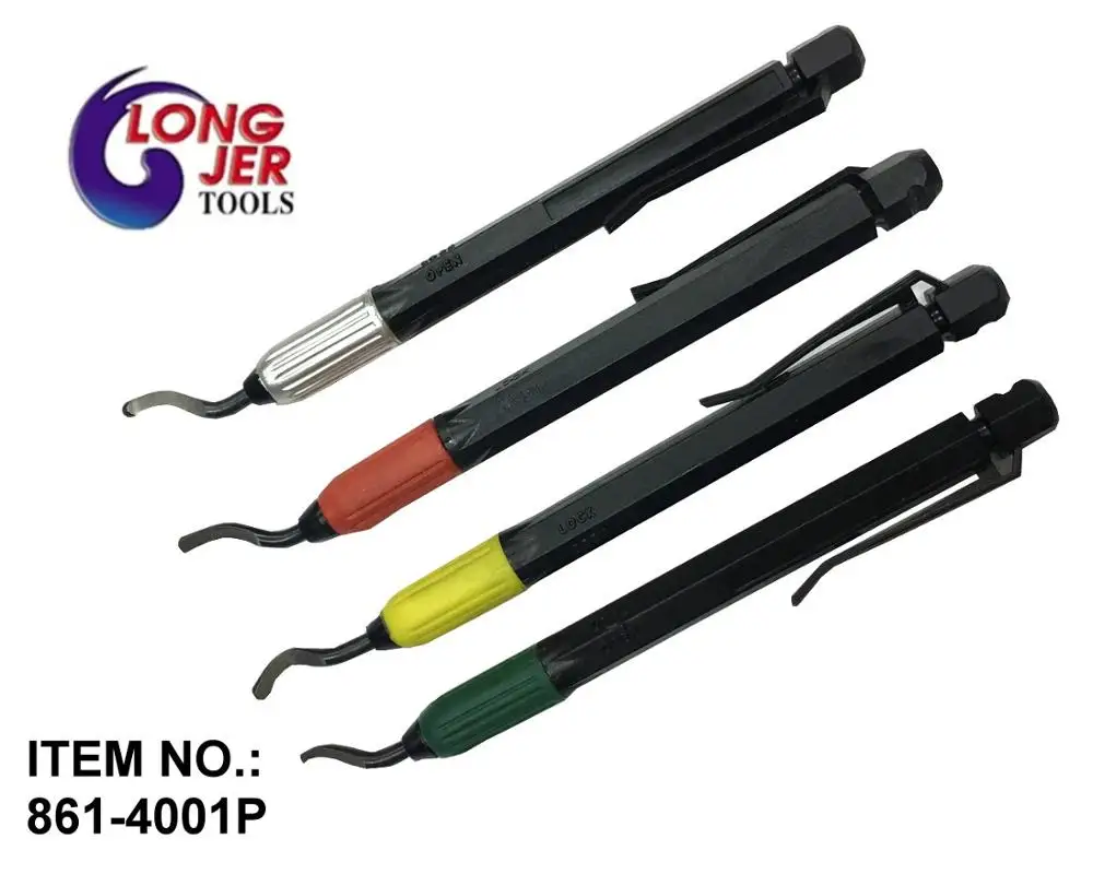 1pcs BS1010 blade with1pc NOGA EO2000 Edge-Off Handle hand Deburring Tool