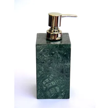 green soap dispenser