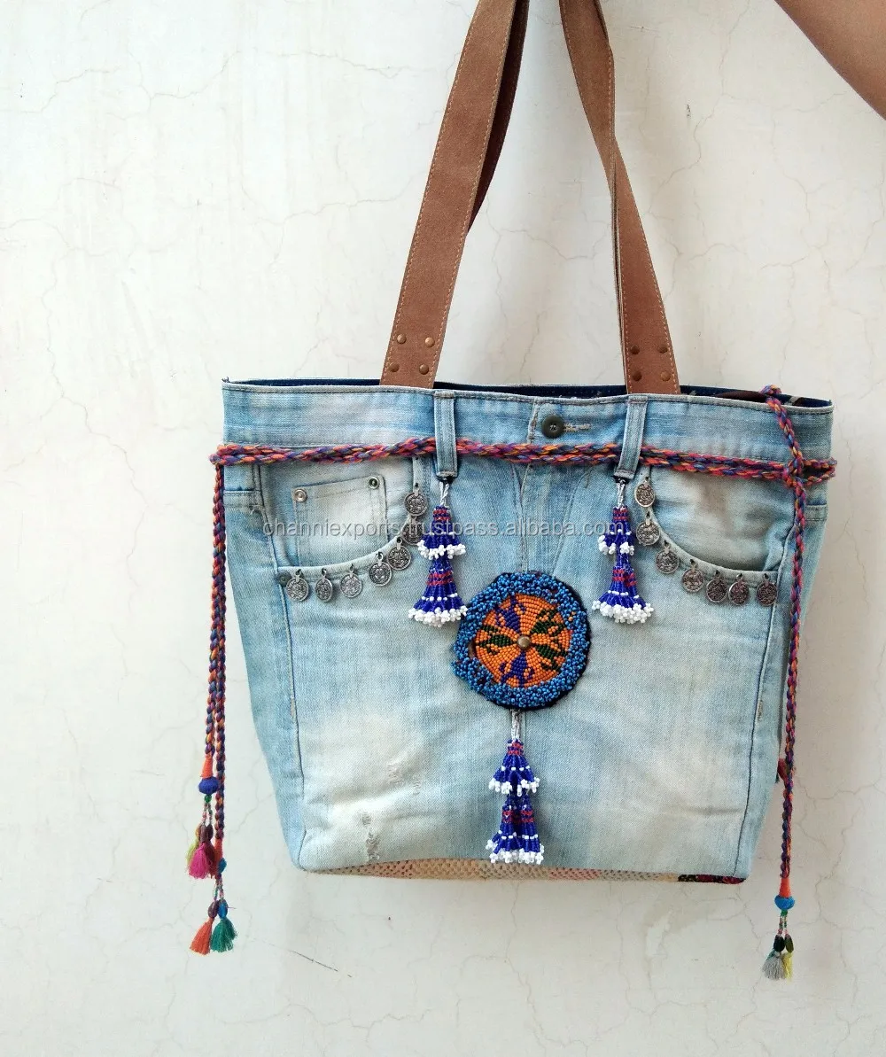 denim handbags