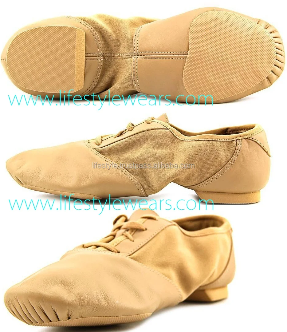 Dance Shoes Men Leather Sole Dance Shoes Women Jazz Boots Leather Jazz