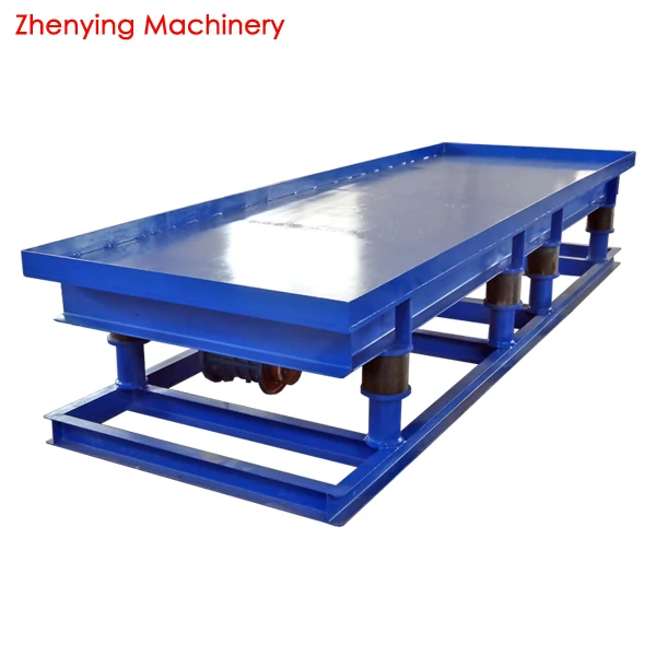 Long Service Life Concrete Mold Vibrating Table Foundry Vibration Table