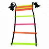 GSI Rainbow Multi Color Agility Ladder Track and Field Equipment for Sports Training and Soccer Football Tennis Baseball
