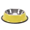 Ski Group Of Stainless Steel Pure Silver Wholesale Stainless Steel Storage Dog Bowl
