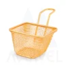 Rectangle Serving Basket With Gold Plating