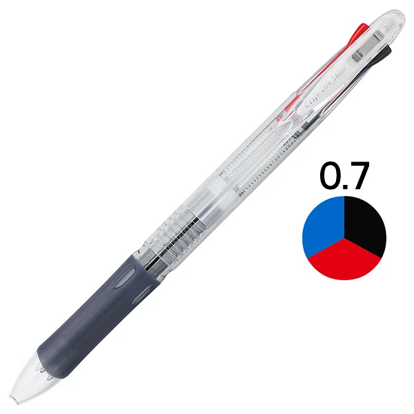 ZEBRA Clip On Slim 3C Tricolor Oil-based Ballpoint Pens Japan made Stationery