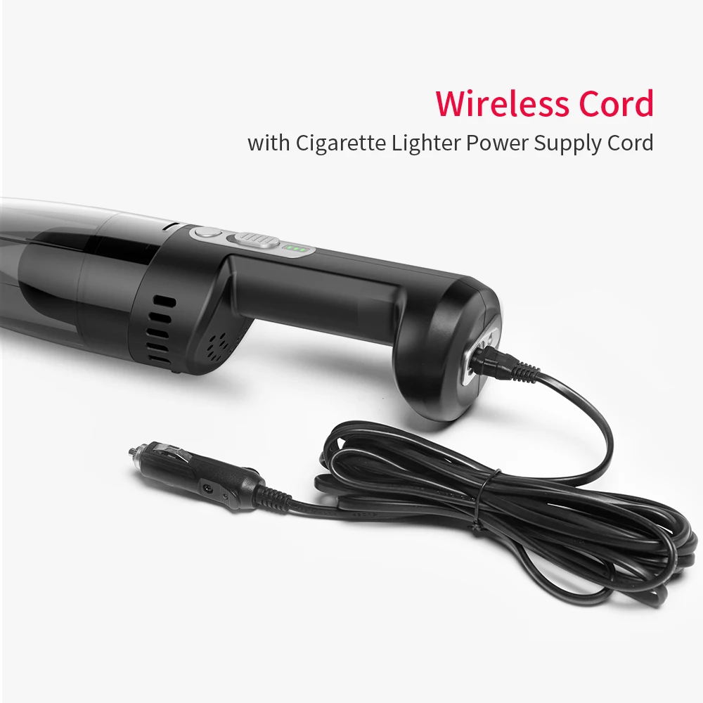 Yantu V01 12v Dc 120w 7000pa Wet Dry Portable Small Wireless High Power